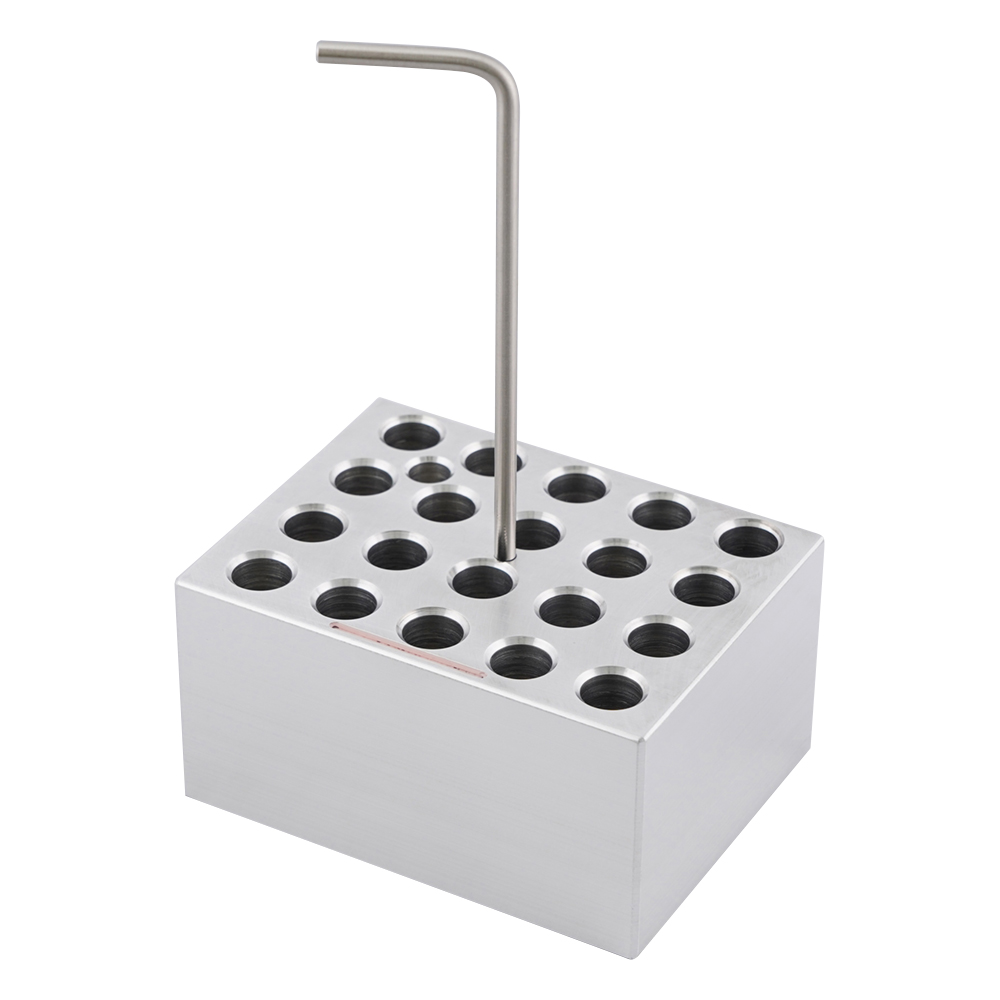 ホットドライバス用アルミブロック 1.5mLマイクロチューブ 20本用 No.5
