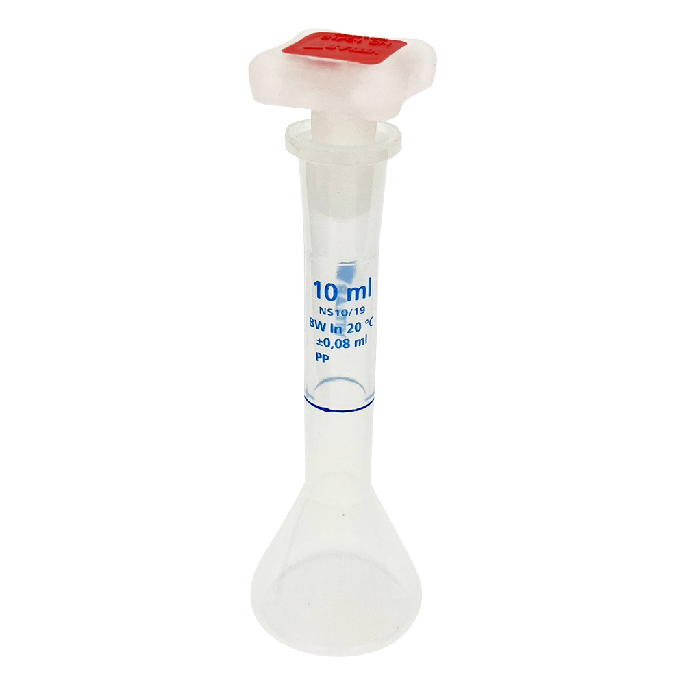 栓付きPPメスフラスコ 10mL 677941