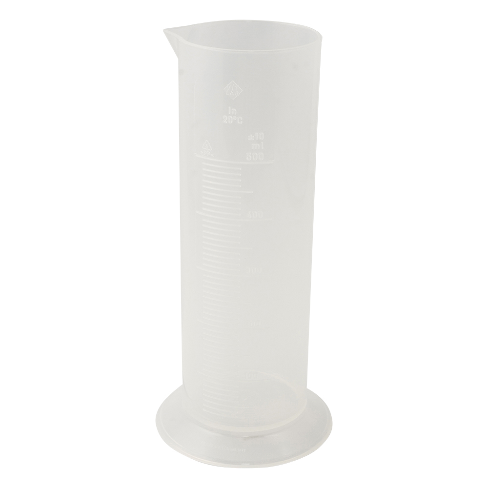 PPメスシリンダー（ショートサイズ） 500mL 644941