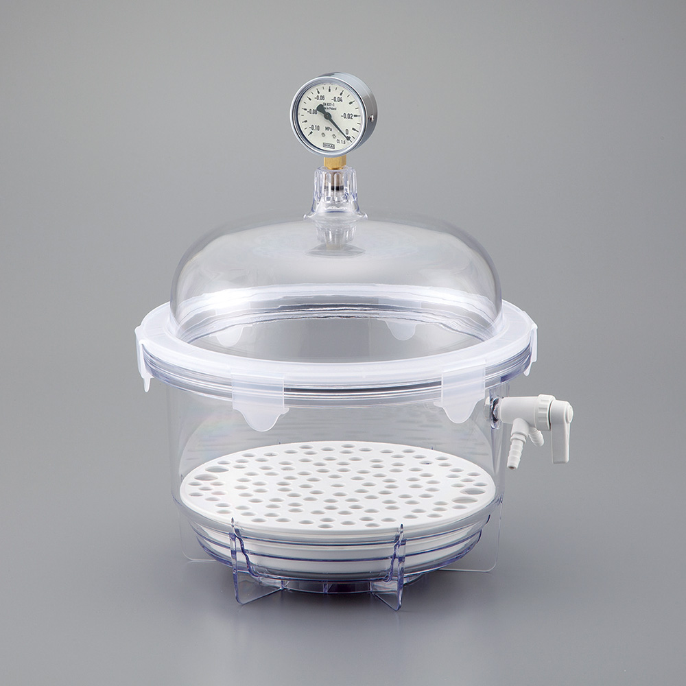 真空デシケーター 20L本体ゲージ付 VDR-30G