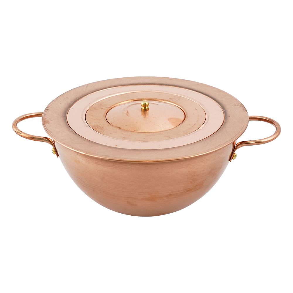 湯煎器（銅製ウオーターバス） φ150mm