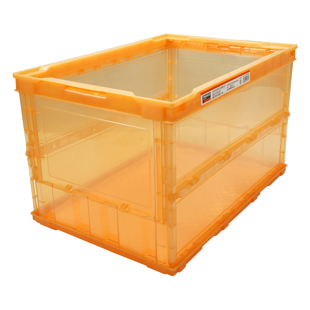 スケルトンカラーオリコン オレンジ フタ無し TSK-O50B