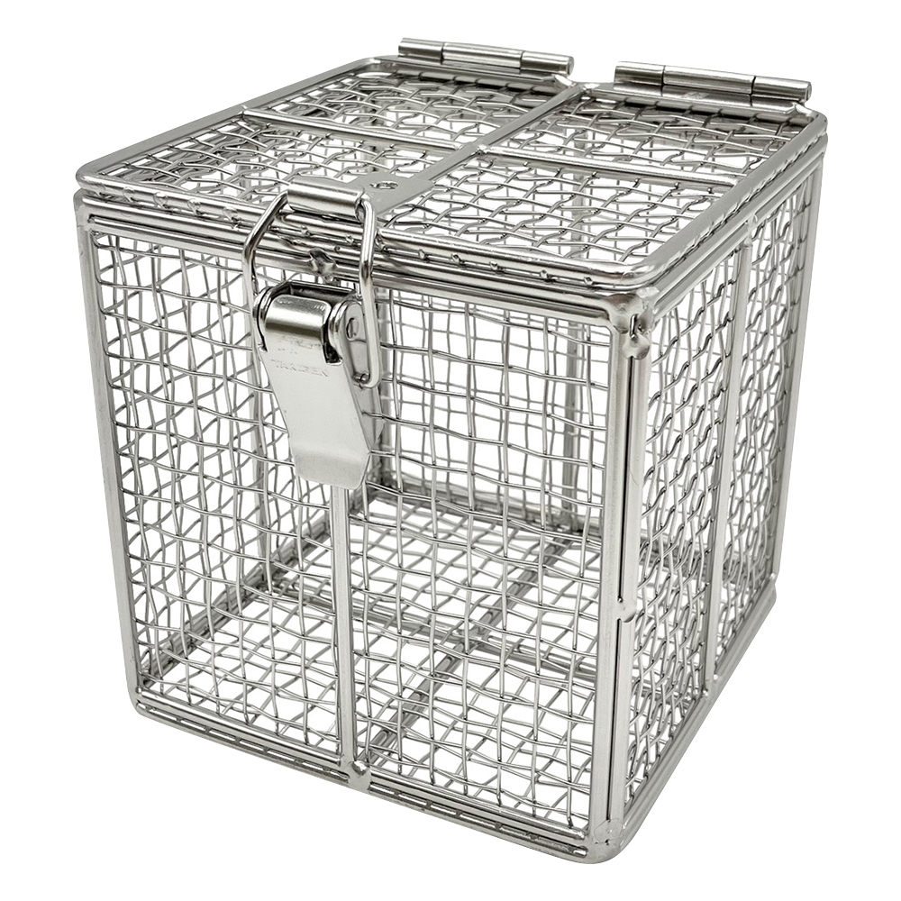 フタ付バスケット 小