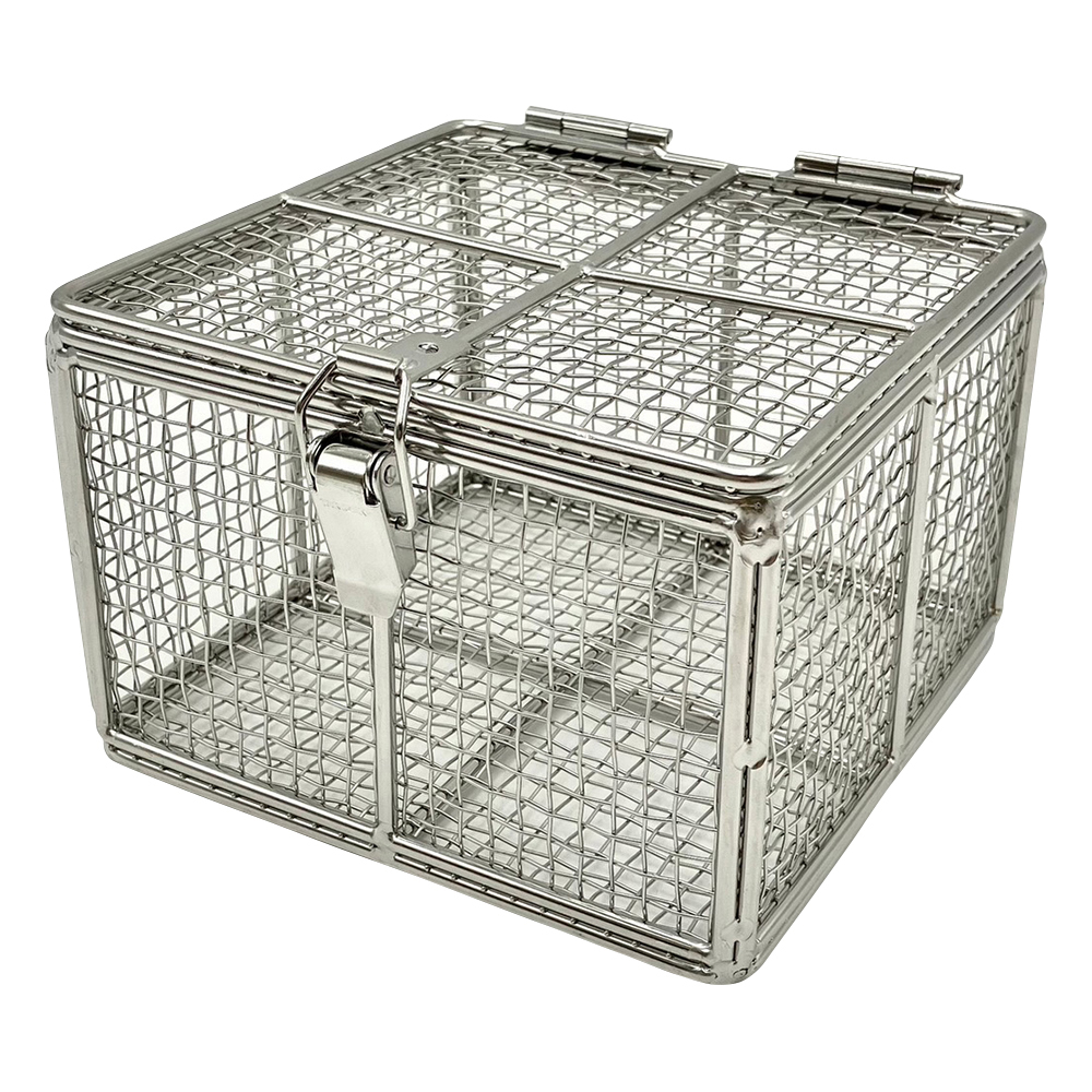 フタ付バスケット 中