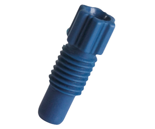 チューブフィッティング PFA 青 φ3.2mm 1セット（5個入） 107063