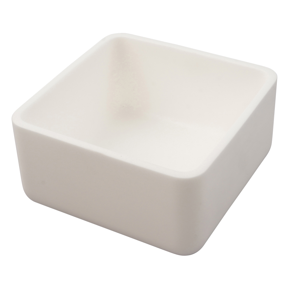 アルミナ焼成用容器 角型るつぼ 100角×50mm SSA-Tサヤ 100角