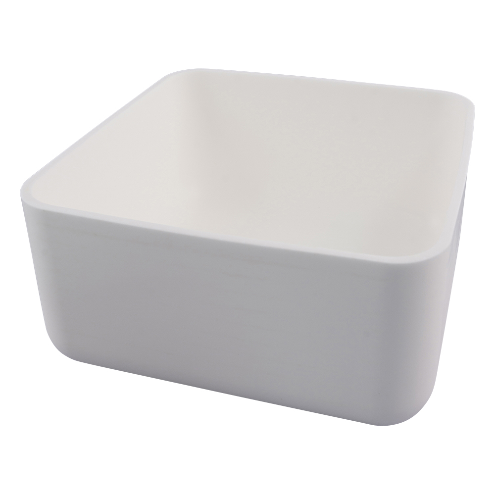 アルミナ焼成用容器 角型るつぼ 200角×100mm SSA-Tサヤ 200角