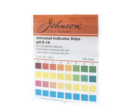 pH試験紙 pH0.0～14.0 1ケース（100枚入） 140.4