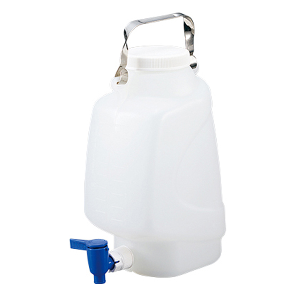 活栓付タテ型タンク（PP製） 5L 683240