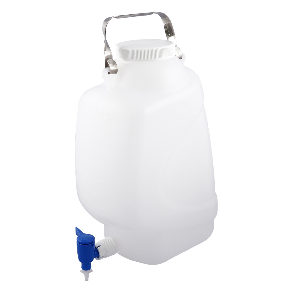 活栓付タテ型タンク（PP製） 10L 683250