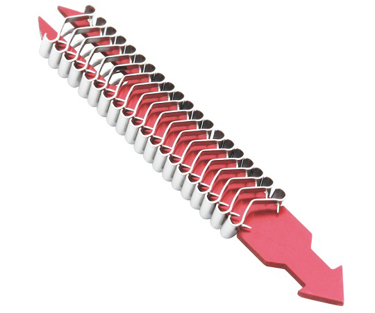 実験動物用縫合打針器用7mmクリップ 1箱（20本×5袋入） 203-1000