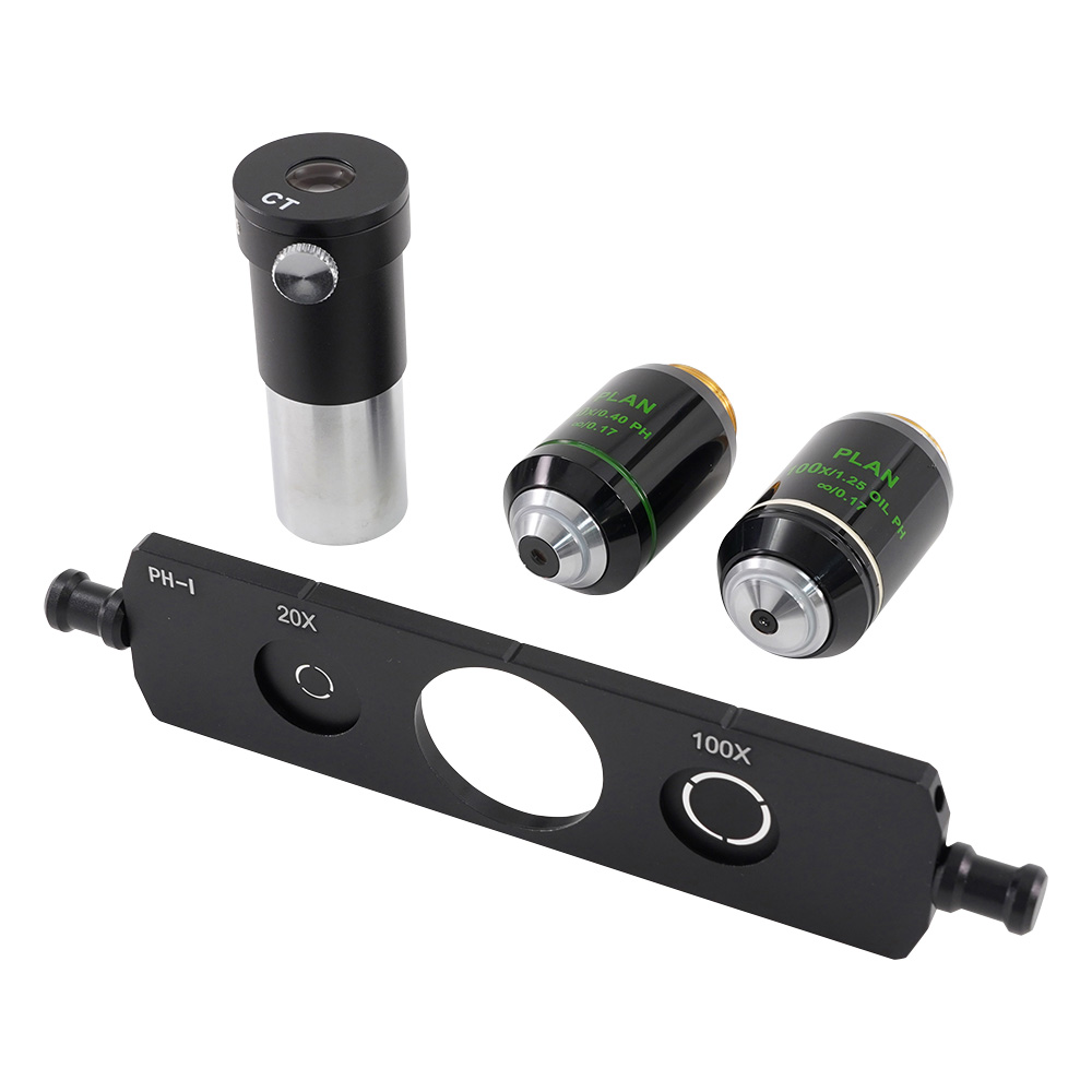 プラノレンズ生物顕微鏡用 位相差観察キット 高倍率 SL-700DC2