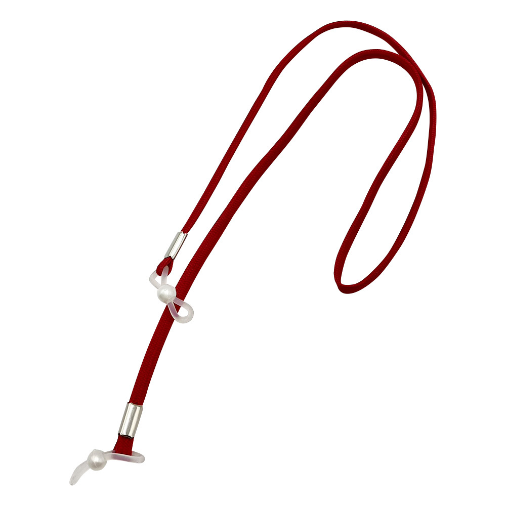 メガネストラップ（保護メガネ用） 赤