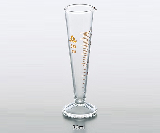 液量計（円錐形・ハイグラス） 30mL JCSS校正付