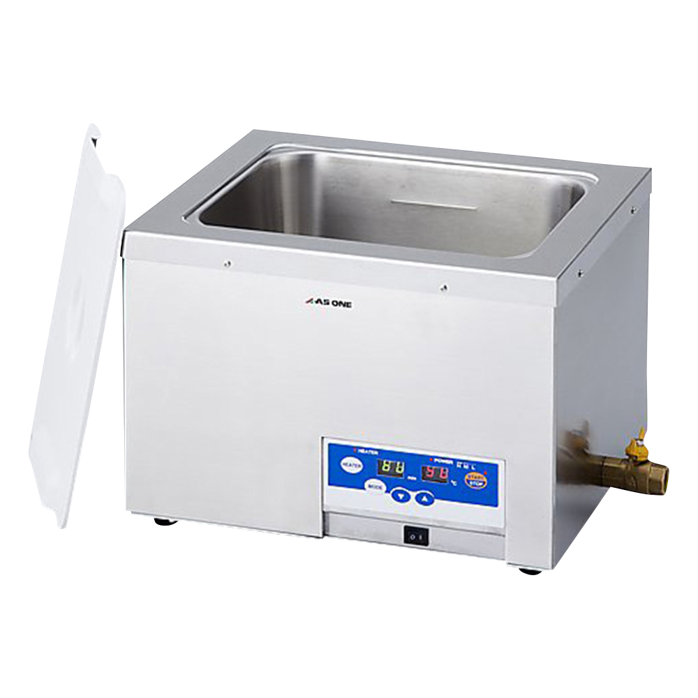 超音波洗浄器（ステンレス製・ASU-Mシリーズ） 384×324×273mm ASU-10M