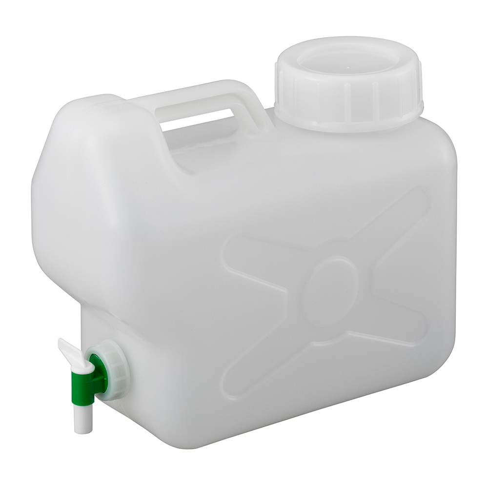 手提げ平角瓶 コック付