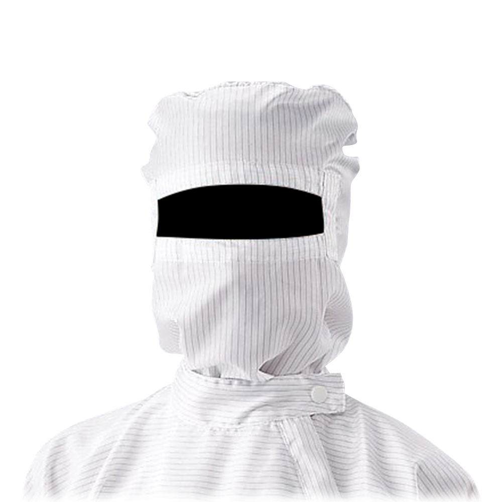 APクリーンスーツ用フード（目出しタイプ）白 S SHW