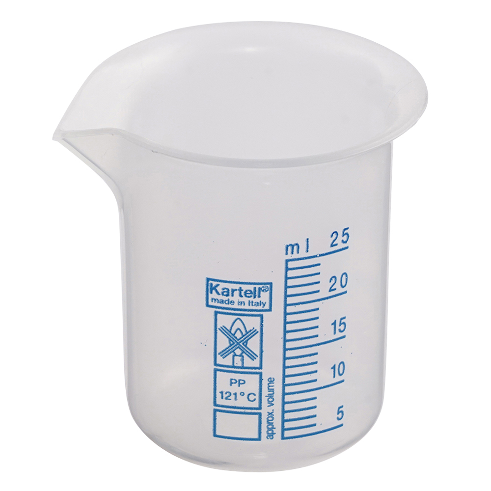 ビーカー 25mL 1821