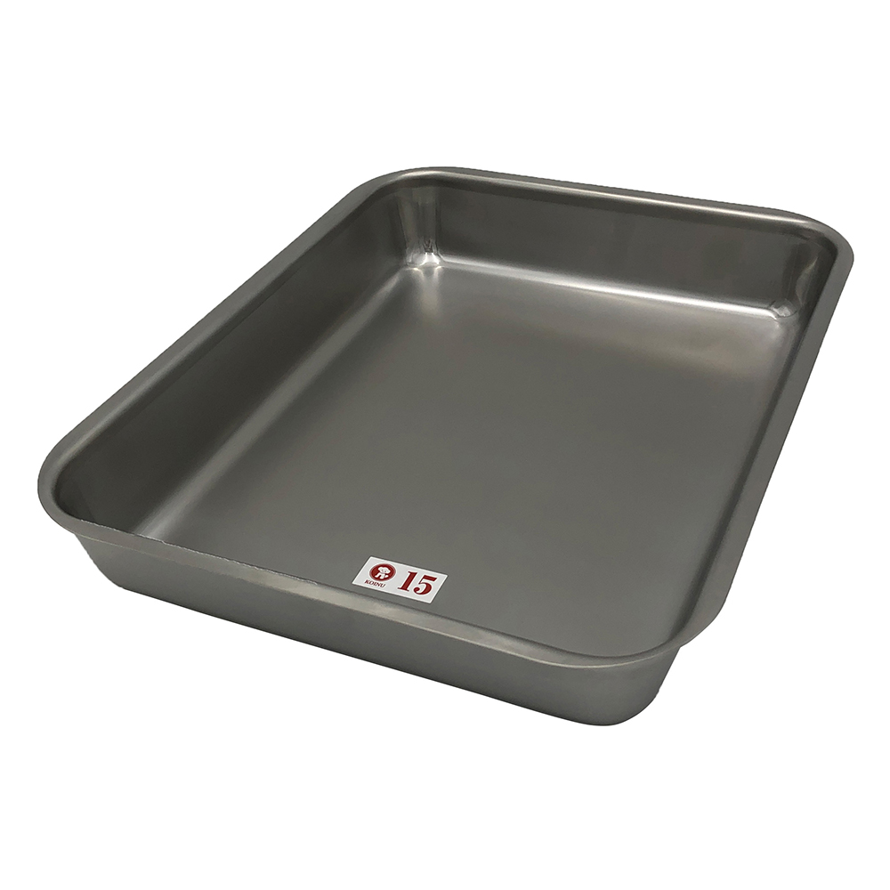 角バット（フラットエッジタイプ） 301×235×45mm 21371