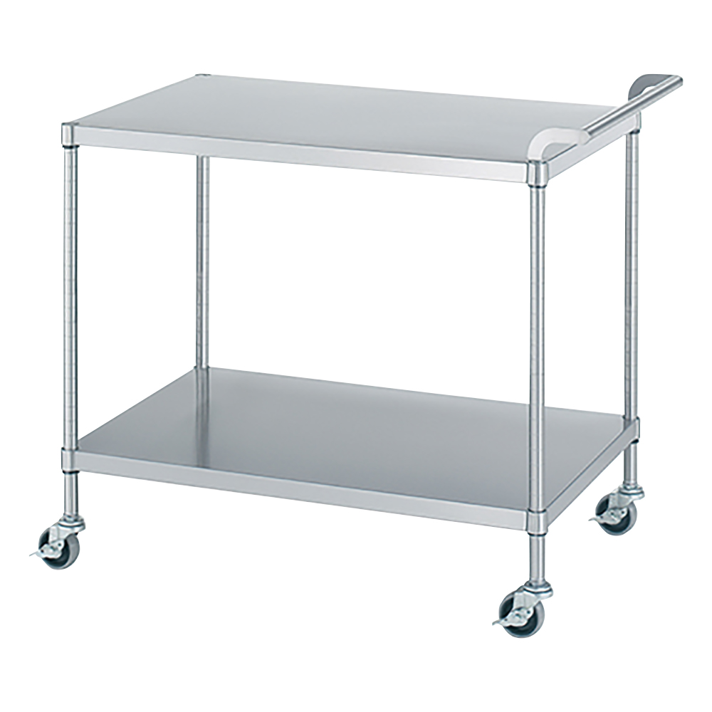 ステンレスワゴン（SUS430） 900×600×800mm（棚2段） M02-9060-U75