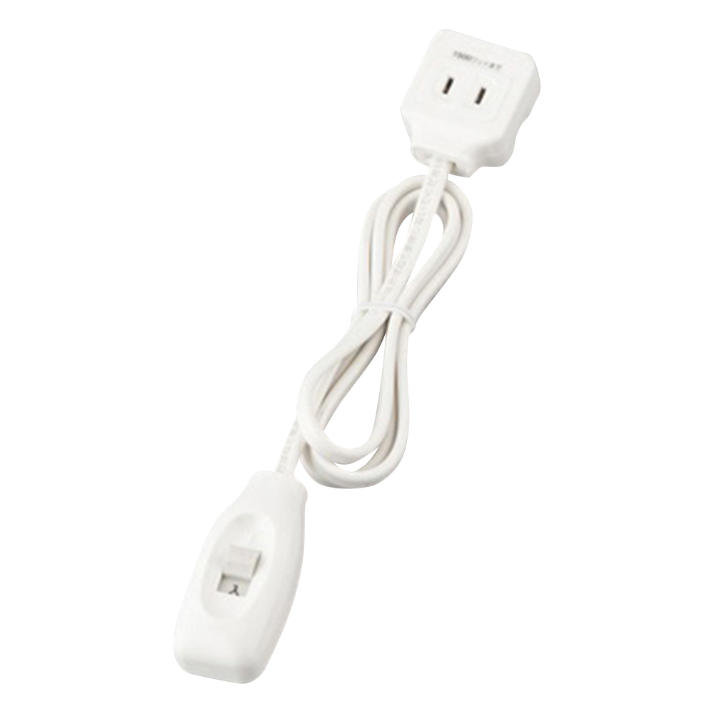 スイッチ付き延長コード 1m WHS2901WP