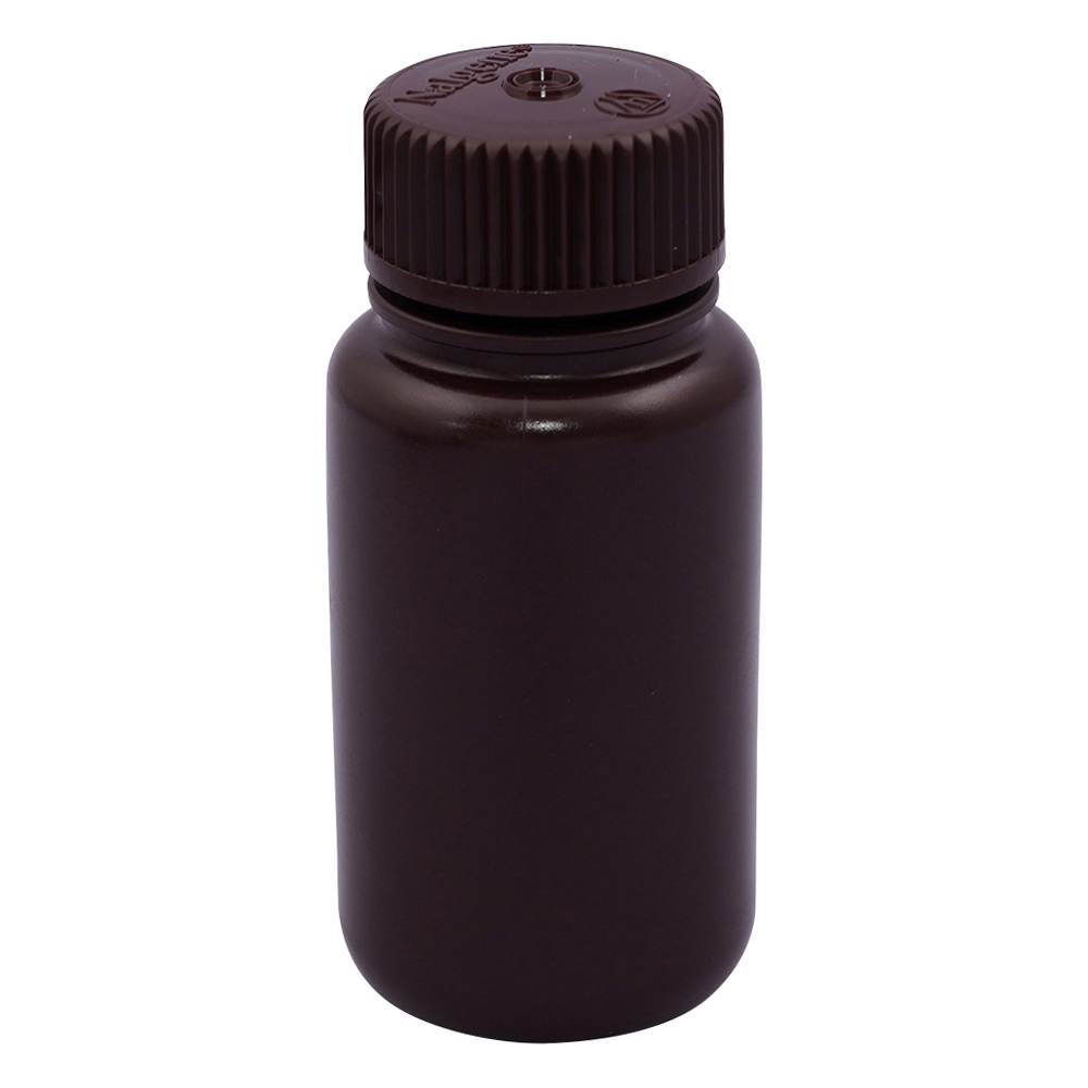 広口試薬ボトル 褐色 60mL 1袋（12本入） 2106-0002JP