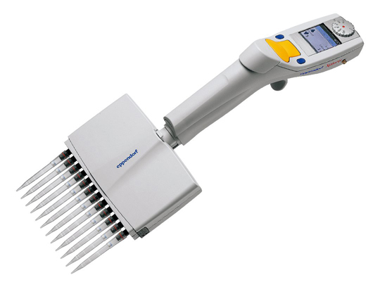 電動ピペット（エクスプローラー・容量可変タイプ） 5.0～100uL 12チャンネル 4861 000.139