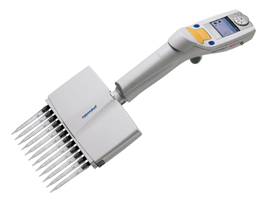 電動ピペット（エクスプローラー・容量可変タイプ） 15.0～300uL 12チャンネル 4861 000.155