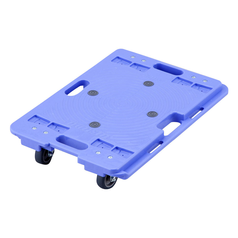 樹脂連結平台車 ブルー PD-406-3E