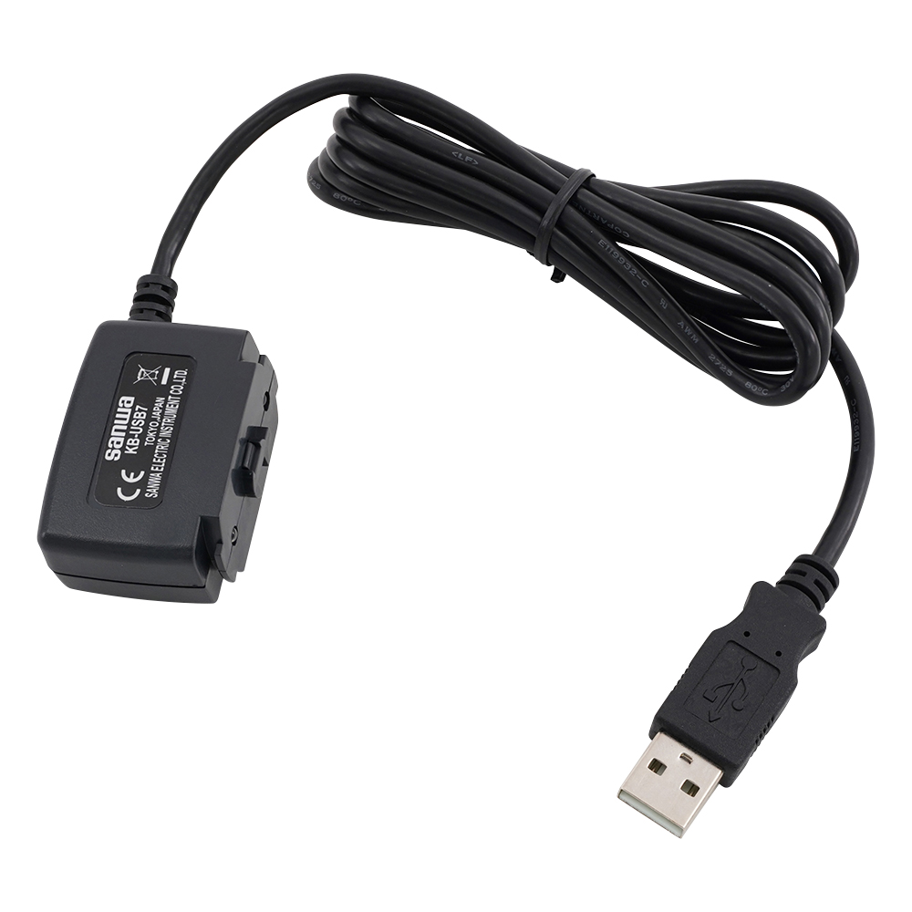 デジタルマルチメーター用 光リンクUSBケーブル