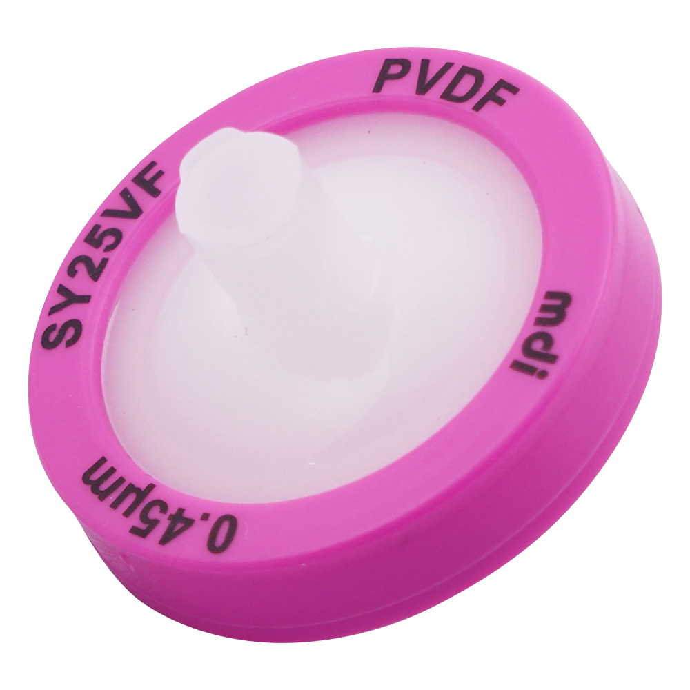 シリンジフィルター PVDF φ25mm／0.45μm 1箱（100個入） SYVF0602MNXX104