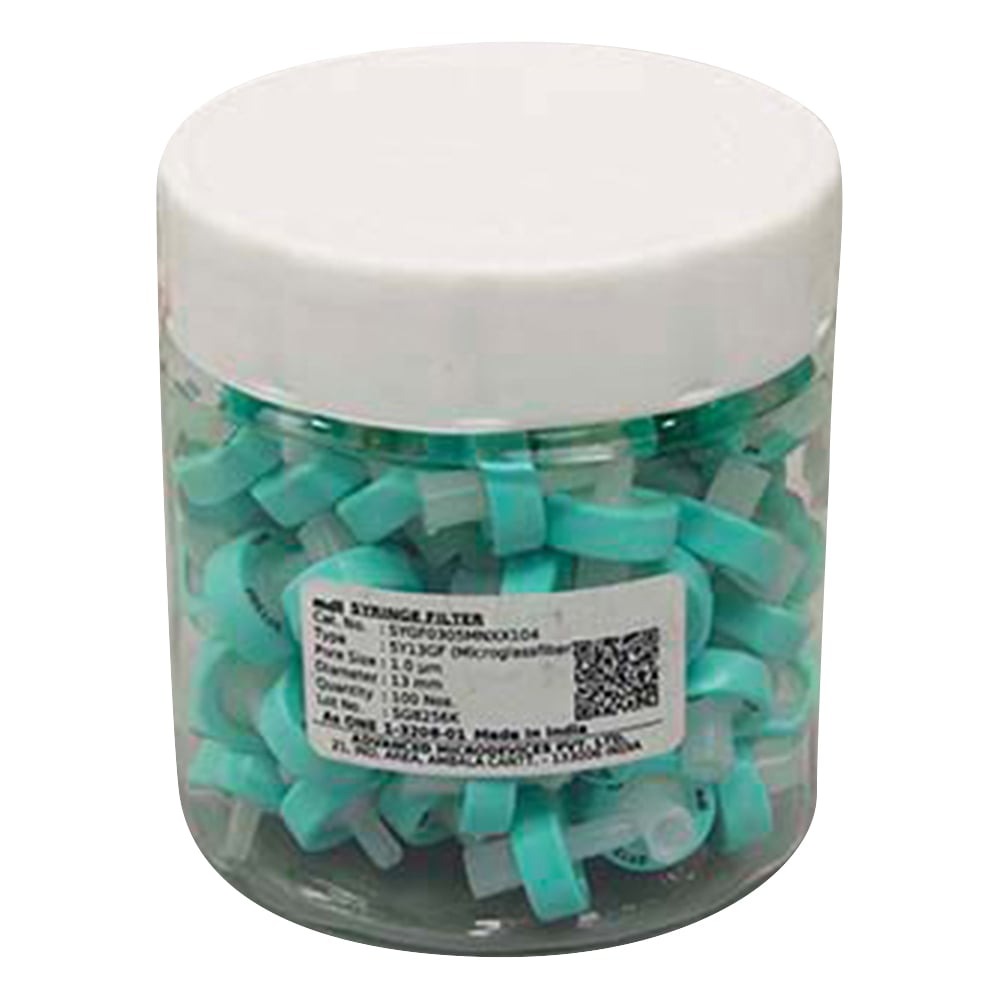 シリンジフィルター GF φ13mm／1μm 1箱（100個入） SYGF0305MNXX104