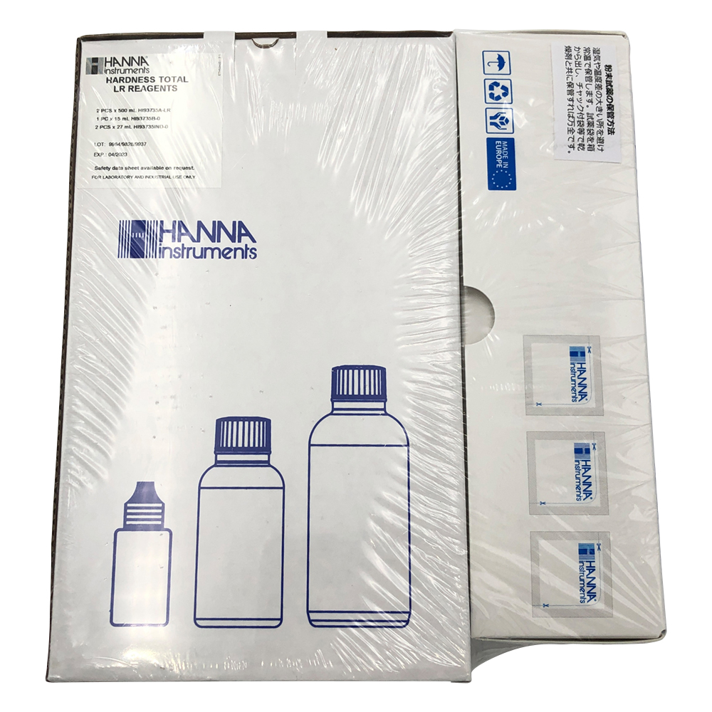 全硬度計（日常防水型）用 低濃度域用試薬 HI93735-00