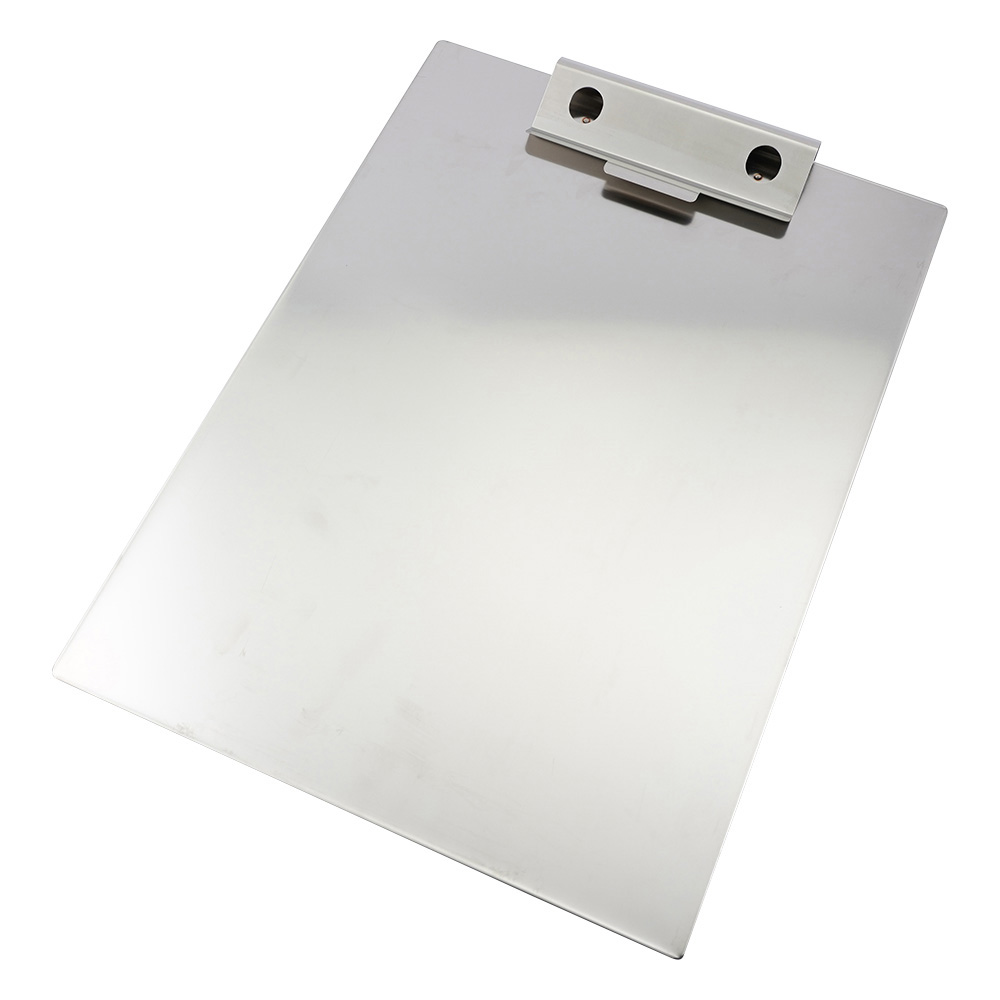 ステンレス製クリップボード A4