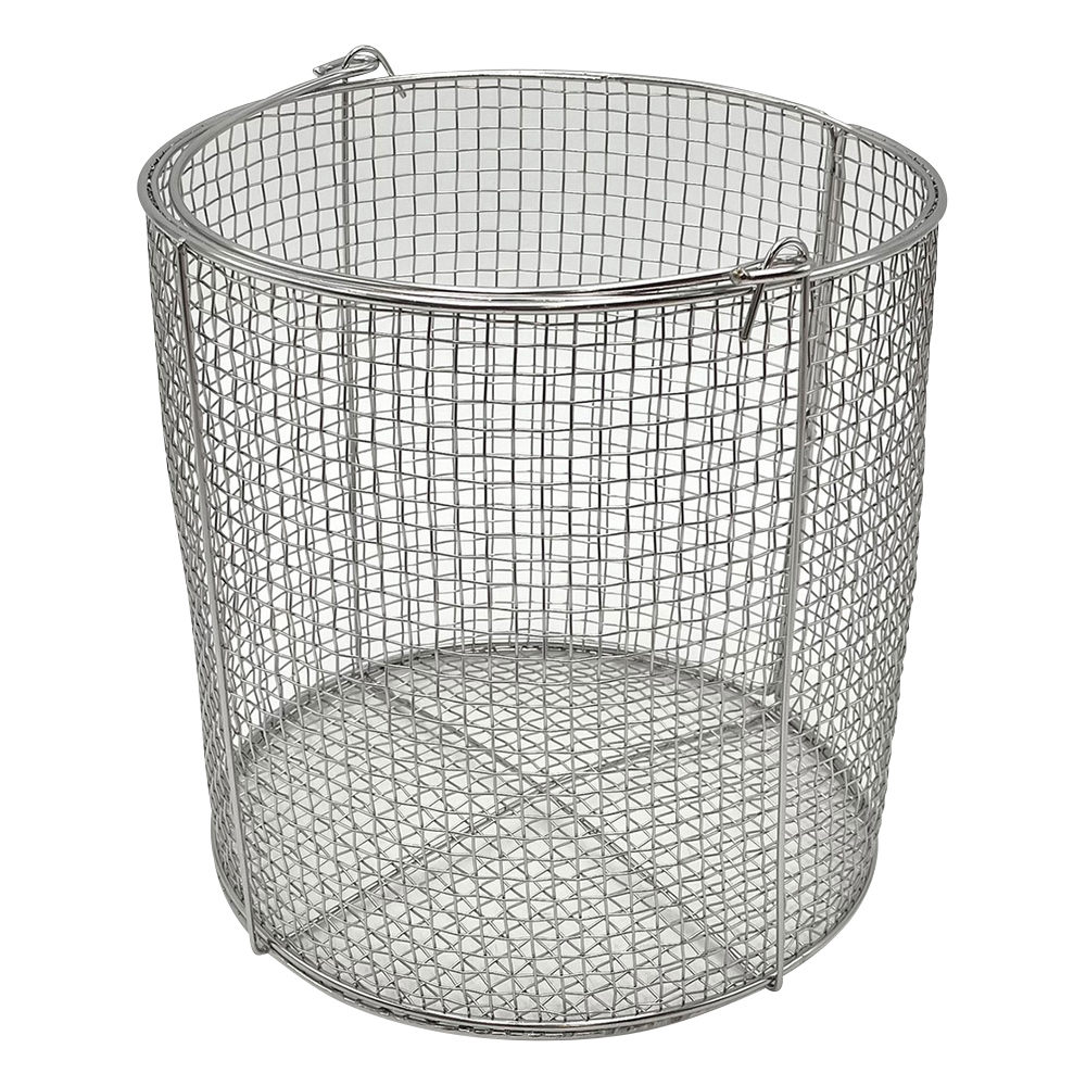 ステンレス洗浄カゴ 丸型 中φ200