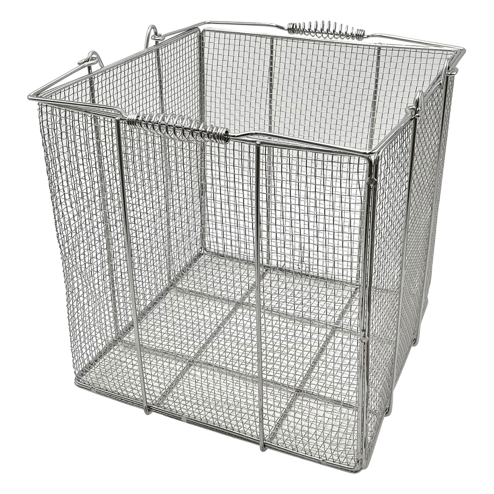 ステンレス洗浄カゴ 角型 大300