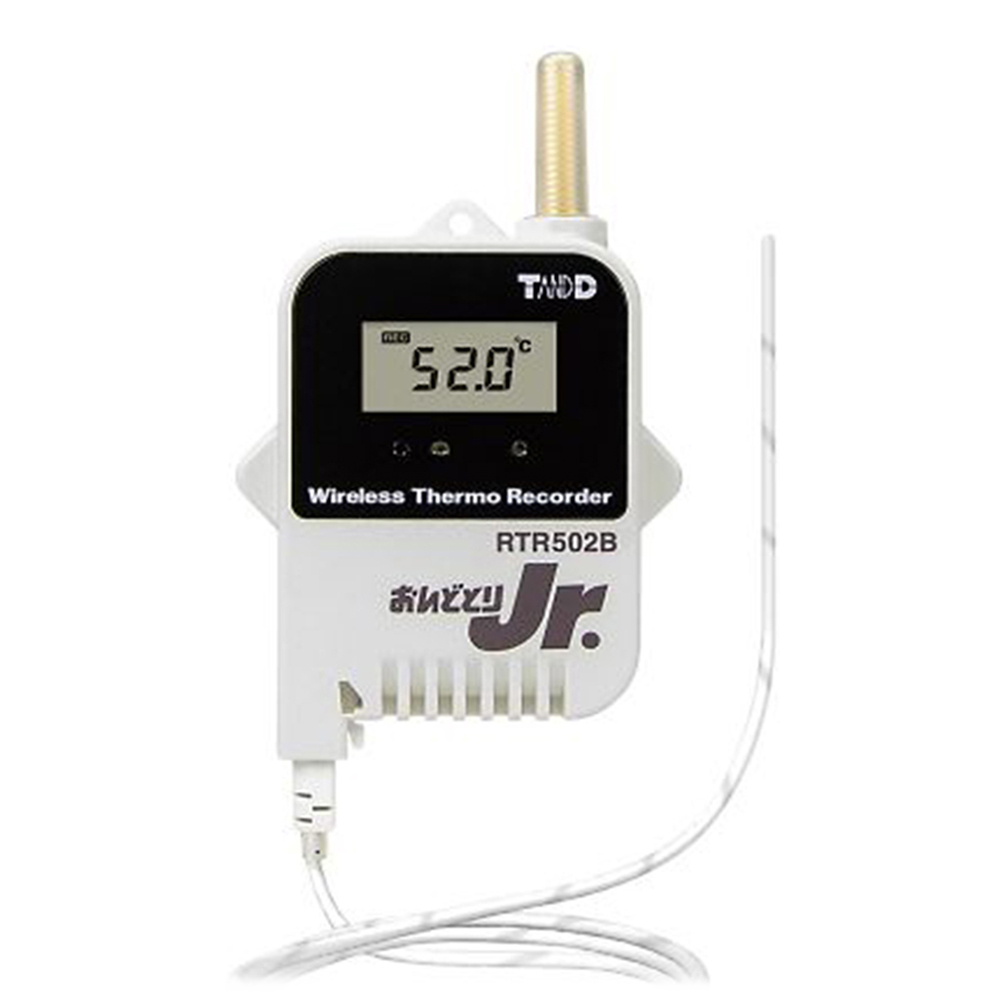 ﾜｲﾔﾚｽﾃﾞｰﾀﾛｶﾞｰ 温度1ch(外付け) おんどとりRTR500Bｼﾘｰｽﾞ 子機 校正証明書付 ｹｰｽ付 RTR502B