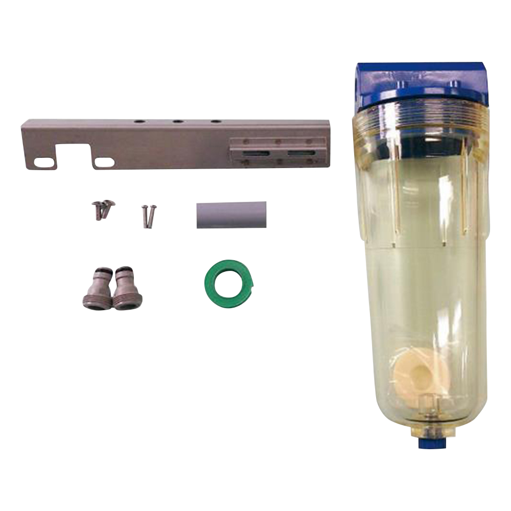 イオン交換樹脂式カートリッジ純水器 フィルターハウジング（取付金具付き） FT-250B3/4（HMB-FT）