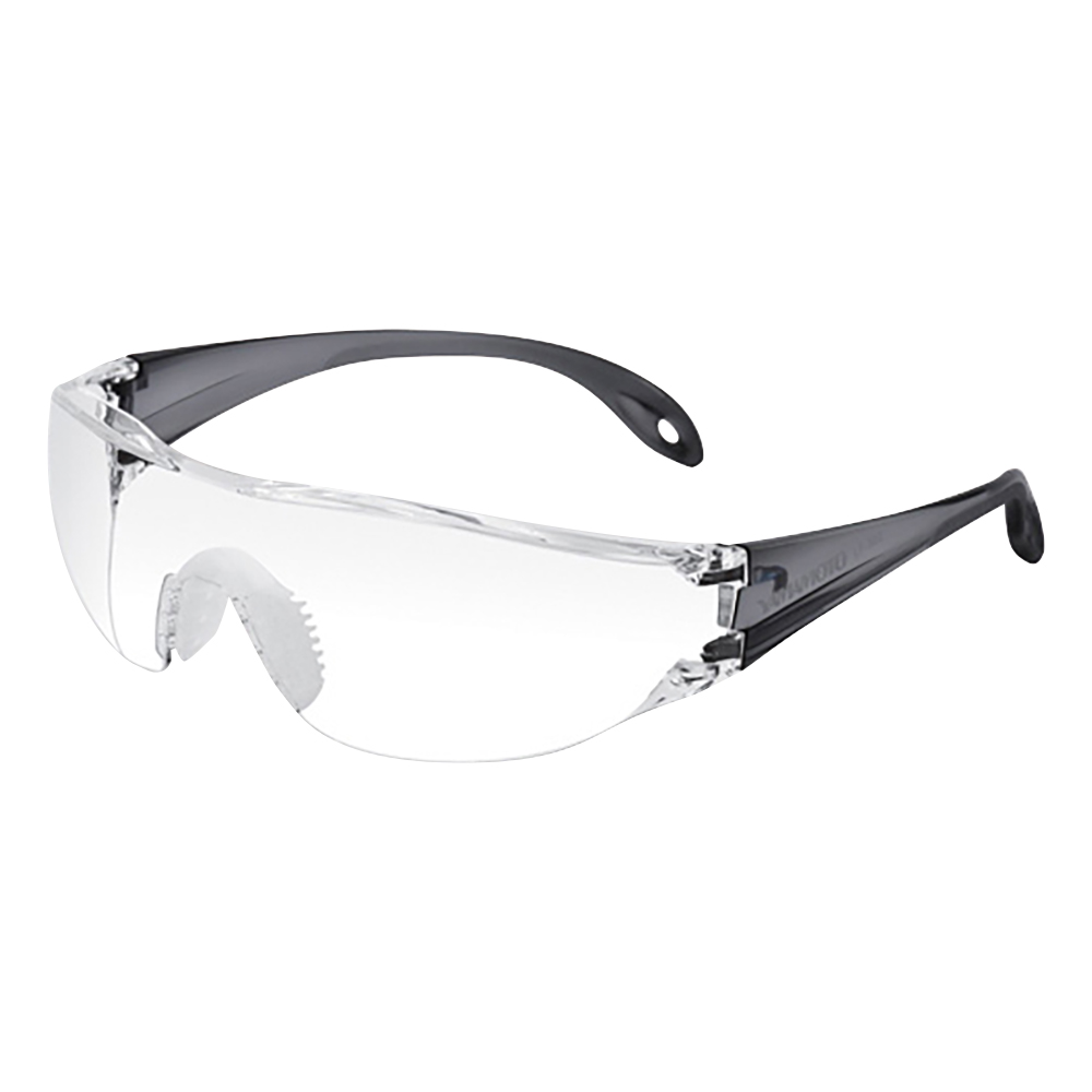 JIS軽量保護メガネ ストラップ無 LF-302ブラック