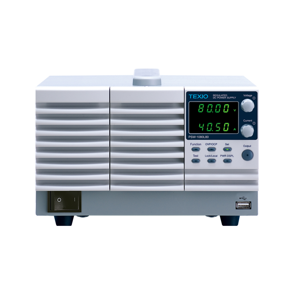 直流安定化電源（ワイドレンジ）213×354×124mm 1080W PSW-1080H800A