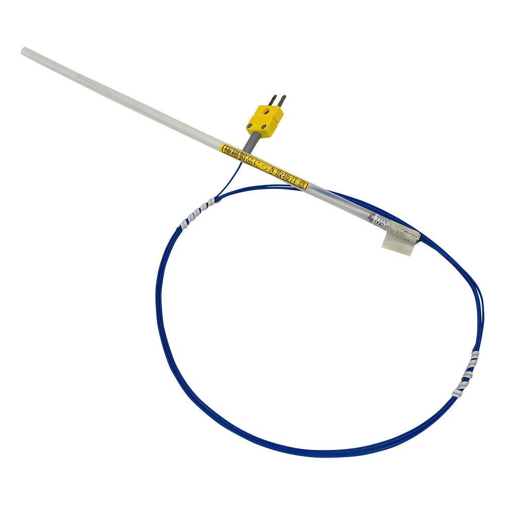 極細温度センサー（K熱電対） φ0.25mm 200mm オメガコネクタ