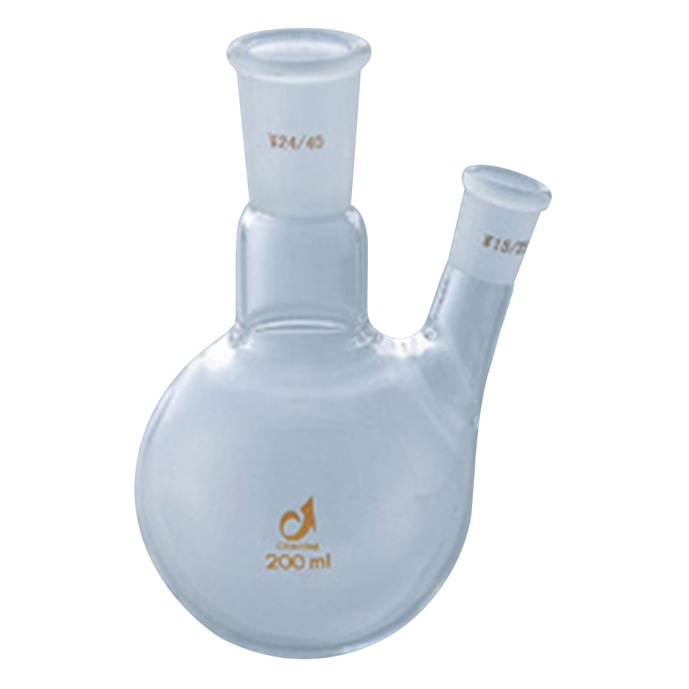 共通摺合二つ口フラスコ 200mL CL0078-03-10