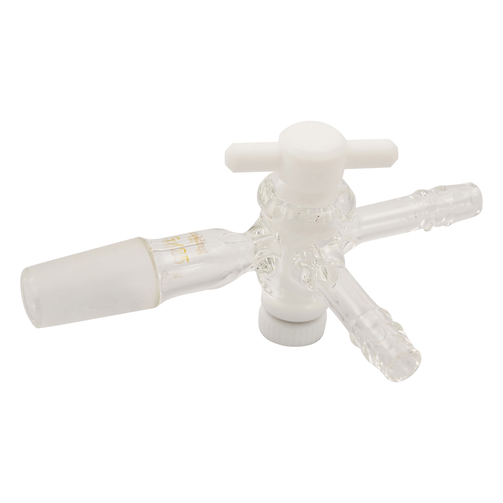 共通摺合付三方コックI型 テフロンコック TS15/25 CL0414-05-10