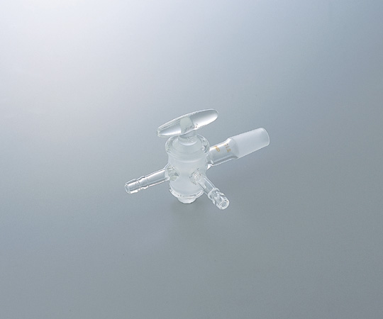 共通摺合付三方コックII型 ガラスコック TS19/38 CL0414-03-20