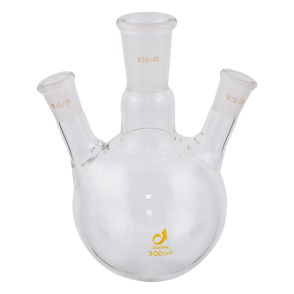 共通摺合三つ口フラスコ 300mL CL0080-05-10