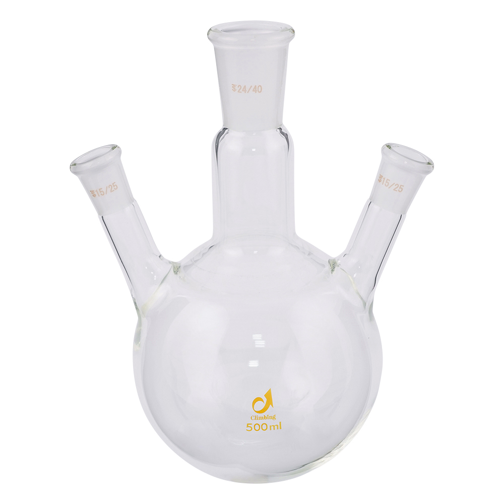 共通摺合三つ口フラスコ 500mL CL0080-07-10