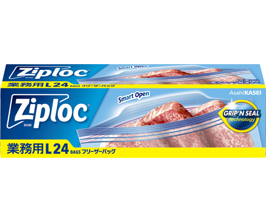 フリーザーバッグ L 24枚／箱×12箱入