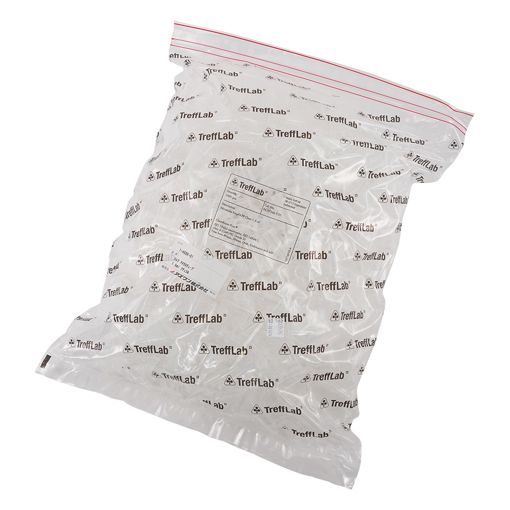 マイクロチューブスタンダード（トレフ） ナチュラル 1.5mL 1000本入り 96.07246.9.01