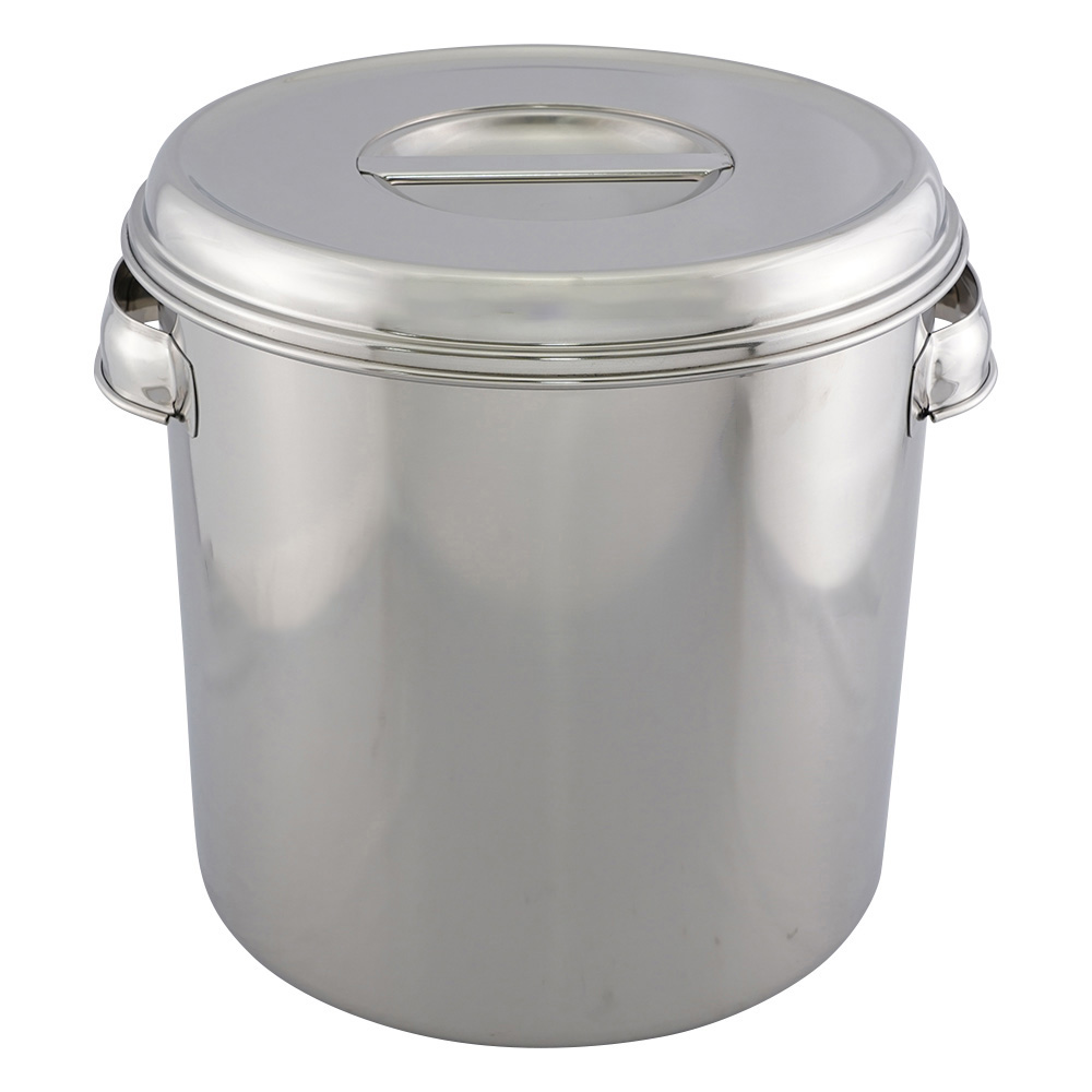 ステンレスポット（取手付き）26cm 13L 11026