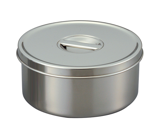 ツマミ付き ステンレス丸型ポット 16cm 1.6L 61016